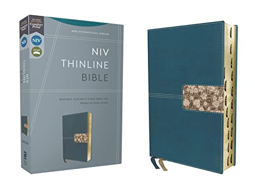 NIV, Thinline Bible, Leathersoft, Teal, Red Letter, Thumb Indexed, Comfort Print: New International Version, Teal, Leathersoft, Red Letter, Thinline Bible, Thumb Indexed, Comfort Print NIV, Thinline Bible, Leathersoft, Teal, Red Letter, Thumb Indexed, Comfort Print: New International Version, Teal, Leathersoft, Red Letter, Thinline Bible, Thumb Indexed, Comfort Print