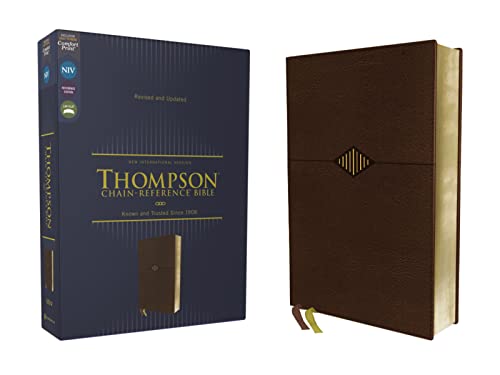 NIV, Thompson Chain-Reference Bible, Leathersoft, Brown, Red Letter, Comfort Print: New International Version, Leathersoft, Brown, Thompson Chain-reference Bible NIV, Thompson Chain-Reference Bible, Leathersoft, Brown, Red Letter, Comfort Print: New International Version, Leathersoft, Brown, Thompson Chain-reference Bible von HarperCollins