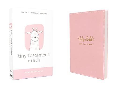 NIV, Tiny Testament Bible, New Testament, Leathersoft, Pink, Comfort Print: New International Version, Pink, Leathersoft, New Testament, Comfort Print NIV, Tiny Testament Bible, New Testament, Leathersoft, Pink, Comfort Print: New International Version, Pink, Leathersoft, New Testament, Comfort Print