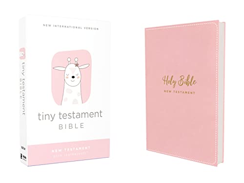 NIV, Tiny Testament Bible, New Testament, Leathersoft, Pink, Comfort Print: New International Version, Pink, Leathersoft, New Testament, Comfort Print