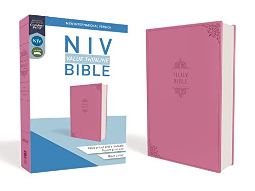 NIV, Value Thinline Bible, Leathersoft, Pink, Comfort Print: New International Version, Value Thinline, Imitation Leather, Pink NIV, Value Thinline Bible, Leathersoft, Pink, Comfort Print: New International Version, Value Thinline, Imitation Leather, Pink