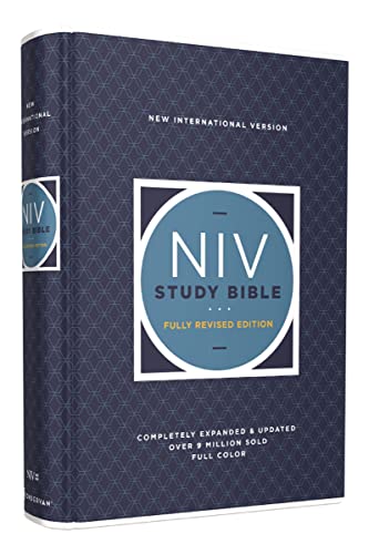 NIV Study Bible, Fully Revised Edition (Study Deeply. Believe Wholeheartedly.), Hardcover, Red Letter, Comfort Print: New International Version, Study Bible NIV Study Bible, Fully Revised Edition (Study Deeply. Believe Wholeheartedly.), Hardcover, Red Letter, Comfort Print: New International Version, Study Bible