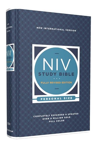 NIV Study Bible, Fully Revised Edition (Study Deeply. Believe Wholeheartedly.), Personal Size, Hardcover, Red Letter, Comfort Print: New International Version, Study, Personal Size NIV Study Bible, Fully Revised Edition (Study Deeply. Believe Wholeheartedly.), Personal Size, Hardcover, Red Letter, Comfort Print: New International Version, Study, Personal Size