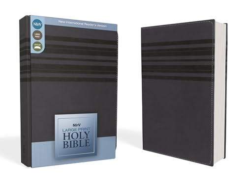NIrV, Holy Bible, Large Print, Leathersoft, Blue: NIRV Slate Blue Italian Duo-Tone von Zondervan