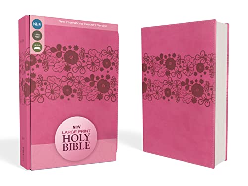 NIrV, Holy Bible, Large Print, Leathersoft, Pink von Zondervan