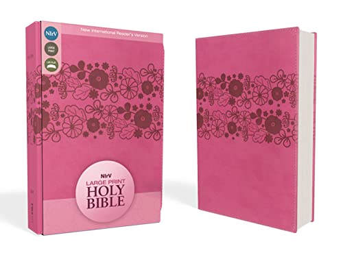 NIrV, Holy Bible, Large Print, Leathersoft, Pink NIrV, Holy Bible, Large Print, Leathersoft, Pink