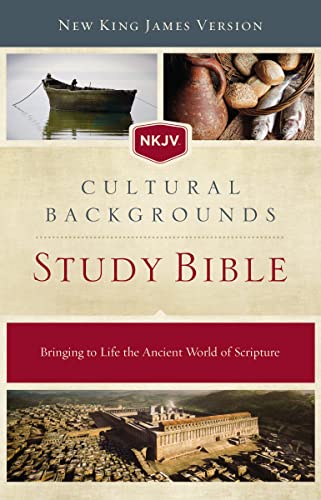 NKJV, Cultural Backgrounds Study Bible, Hardcover, Red Letter: Bringing to Life the Ancient World of Scripture NKJV, Cultural Backgrounds Study Bible, Hardcover, Red Letter: Bringing to Life the Ancient World of Scripture