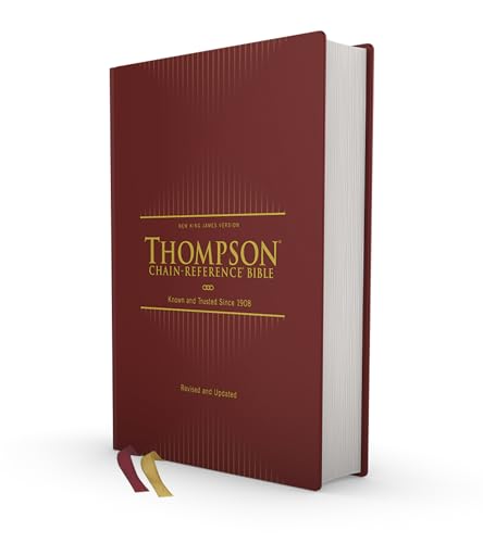 NKJV, Thompson Chain-Reference Bible, Hardcover, Red Letter, Comfort Print: New King James Version, Red Letter, Comfort Print, Thompson Chain-reference Bible von Zondervan