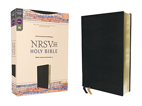 NRSVue, Holy Bible, Leathersoft, Black, Comfort Print: New Revised Standard Version, Black, Leathersoft, Comfort Print von Zondervan