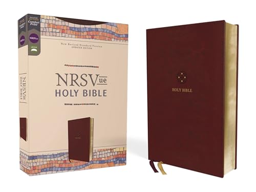 NRSVue, Holy Bible, Leathersoft, Burgundy, Comfort Print: New Revised Standard Version, Burgundy, Leathersoft, Comfort Print