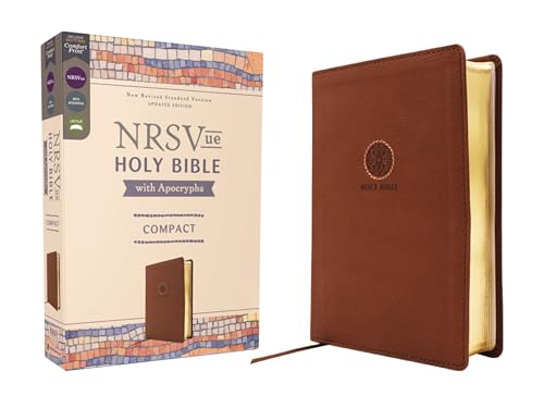 NRSVue, Holy Bible with Apocrypha, Compact, Leathersoft, Brown, Comfort Print: Nrsvue, Holy Bible With Apocrypha, Leathersoft, Brown, Comfort Print NRSVue, Holy Bible with Apocrypha, Compact, Leathersoft, Brown, Comfort Print: Nrsvue, Holy Bible With Apocrypha, Leathersoft, Brown, Comfort Print von Zondervan