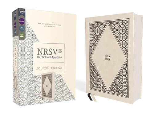 NRSVue, Holy Bible with Apocrypha, Journal Edition, Cloth over Board, Cream, Comfort Print: New Revised Standard Version, Journal, Cream, Cloth Over Board, Comfort Print NRSVue, Holy Bible with Apocrypha, Journal Edition, Cloth over Board, Cream, Comfort Print: New Revised Standard Version, Journal, Cream, Cloth Over Board, Comfort Print