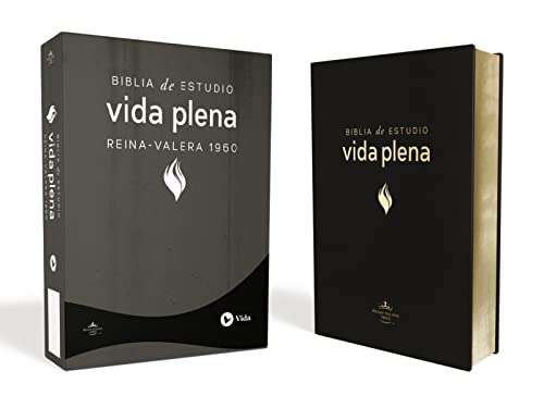 RVR60, Biblia de Estudio de la vida plena, Piel fabricada, Negro RVR60, Biblia de Estudio de la vida plena, Piel fabricada, Negro von Vida Publishers