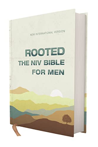 Rooted: The NIV Bible for Men, Hardcover, Cream, Comfort Print: The New International Bible for Men, Comfort Print
