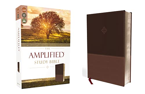 The Amplified Study Bible, Leathersoft, Brown The Amplified Study Bible, Leathersoft, Brown