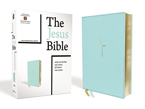 The Jesus Bible, NIV Edition, Leathersoft, Teal, Comfort Print: New International Version, Robin's Egg, Leathersoft, Comfort Print The Jesus Bible, NIV Edition, Leathersoft, Teal, Comfort Print: New International Version, Robin's Egg, Leathersoft, Comfort Print