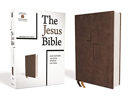 The Jesus Bible, NIV Edition, Leathersoft, Brown, Comfort Print: The Jesus Bible, New International Version, Brown, Leathersoft, Comfort Print