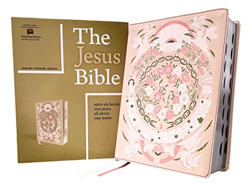 The Jesus Bible Artist Edition, ESV, (With Thumb Tabs to Help Locate the Books of the Bible), Leathersoft, Peach Floral, Thumb Indexed: English ... Leathersoft, Peach Floral, Artist Edition The Jesus Bible Artist Edition, ESV, (With Thumb Tabs to Help Locate the Books of the Bible), Leathersoft, Peach Floral, Thumb Indexed: English ... Leathersoft, Peach Floral, Artist Edition