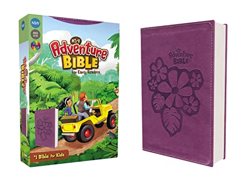 NIrV, Adventure Bible for Early Readers, Leathersoft, Purple, Full Color NIrV, Adventure Bible for Early Readers, Leathersoft, Purple, Full Color