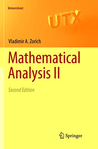 Mathematical Analysis II: 4th Corrected Edition, Moscow, 2002 (Universitext) von Springer
