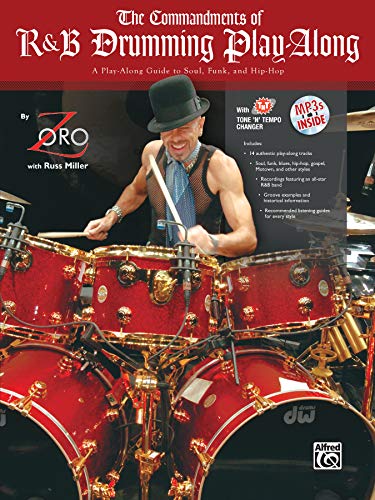 The Commandments of R&B Drumming Play-Along: A Play-Along Guide to Soul, Funk, and Hip-Hop, Book & MP3 CD [With CD (Audio)]