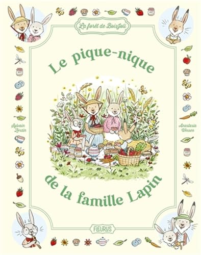 Le pique-nique de la famille Lapin: La forêt de BoisJoli von FLEURUS