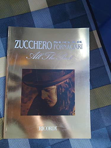 Sugar Fornaciari All The Best Chant/Guitar von Ricordi