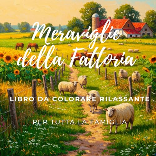 Libro da Colorare Rilassante per tutta la famiglia: Meraviglie della Fattoria