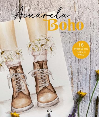 Acuarela boho: 18 proyectos paso a paso