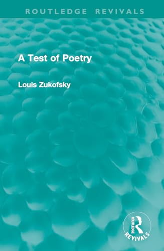 A Test of Poetry (Routledge Revivals) von Routledge
