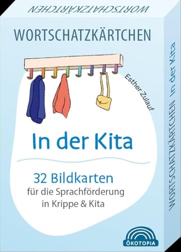 Wortschatzkärtchen: In der Kita - 32 Bildkarten für die Sprachförderung in Krippe und Kita von Klett Kita GmbH