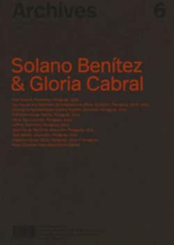 Archives 6 - Solano Benitez and Gloria Cabral von El Croquis