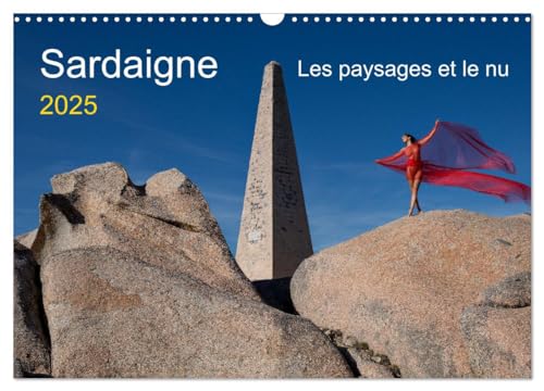 Sardaigne - Les paysages et le nu (Calendrier mural 2025 DIN A3 vertical), CALVENDO calendrier mensuel: Photos érotiques au bord de la mer von Calvendo