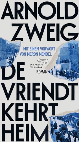 De Vriendt kehrt heim: Roman (Die Andere Bibliothek, Band 476) von AB Die Andere Bibliothek