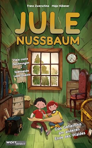 JULE NUSSBAUM: Das Geheimnis am anderen Ende des Waldes - Die neue coole Jugendbuchreihe rund um die Themen Schulalltag, Mobbing, neue Freundschaften und Abenteuer in der Natur JULE NUSSBAUM: Das Geheimnis am anderen Ende des Waldes - Die neue coole Jugendbuchreihe rund um die Themen Schulalltag, Mobbing, neue Freundschaften und Abenteuer in der Natur von wortweit-Verlag