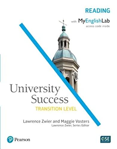 University Success Reading, Transition Level, with MyEnglishLab von Pearson Education