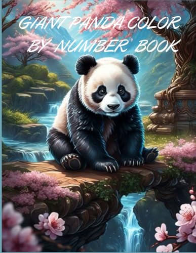 GIANT PANDA COLOR BY NUMBER BOOK von Independently published