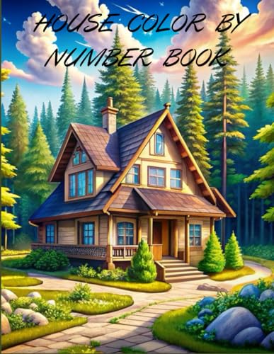 HOUSE COLOR BY NUMBER BOOK von Independently published