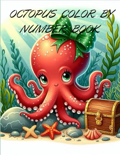 OCTOPUS COLOR BY NUMBER BOOK von Independently published