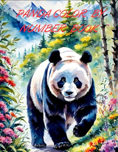 PANDA COLOR BY NUMBER BOOK von Independently published