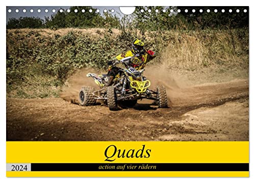 Quad`s action auf vier rädern (Wandkalender 2024 DIN A4 quer), CALVENDO Monatskalender von CALVENDO