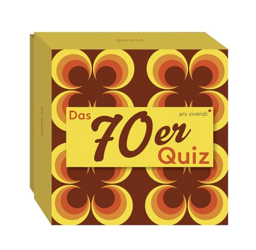 Das 70er-Quiz - 66 Quizfragen rund um die legendären 70er: Box mit 66 Spielkarten und Anleitung