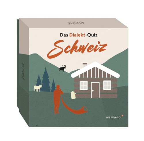 Dialekt-Quiz Schweiz – 66 Quizfragen und Antworten zu Schweizer Dialekten - Sprachspiel für Erwachsene und Familien - Schweizerdeutsch spielerisch ... : Box mit 66 Spielkarten und Anleitung Dialekt-Quiz Schweiz – 66 Quizfragen und Antworten zu Schweizer Dialekten - Sprachspiel für Erwachsene und Familien - Schweizerdeutsch spielerisch ... : Box mit 66 Spielkarten und Anleitung