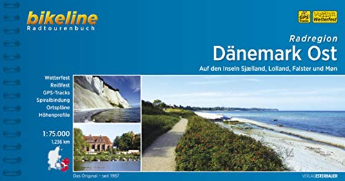 Radregion Dänemark Ost: Auf den Inseln Sjaelland, Lolland, Falster und Mon, 1:75.000, 1.236 km (Bikeline Radtourenbücher)