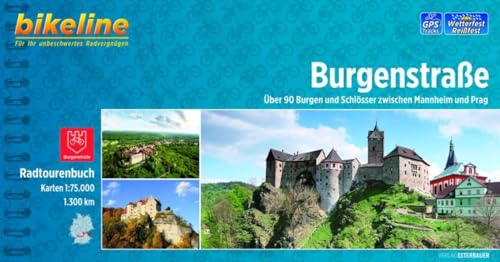 Radtourenbuch Burgenstraße: Von Mannheim nach Prag 1:75.000, 1300 km, wetterfest/reißfest, GPS-Tracks Download Radtourenbuch Burgenstraße: Von Mannheim nach Prag 1:75.000, 1300 km, wetterfest/reißfest, GPS-Tracks Download