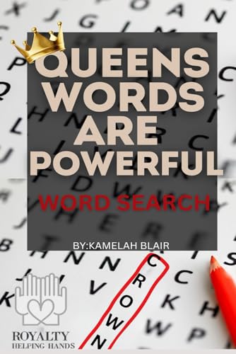 QUEENS WORDS ARE POWERFUL: word search QUEENS WORDS ARE POWERFUL: word search von COJ BOOKZ
