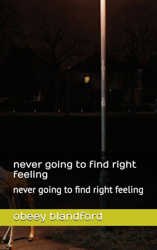 never going to find right feeling: never going to find right feeling von Independently published