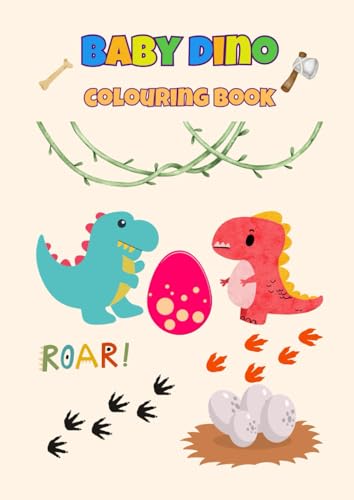 Baby dino: colouring book