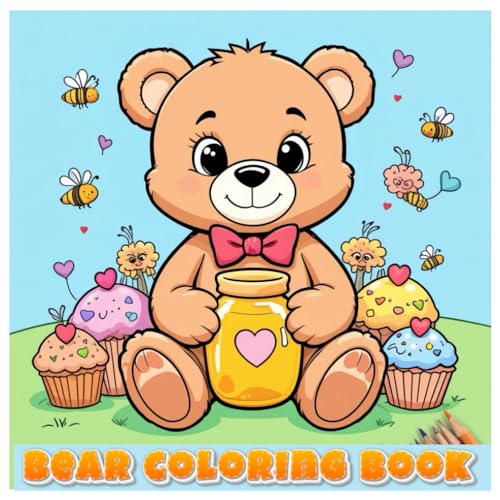 Bear Coloring Book: For Kids And Adults Bear Coloring Book: For Kids And Adults von Independently published