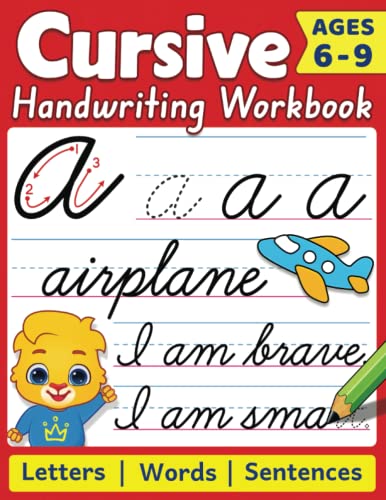 Cursive Handwriting Workbook: Cursive Writing Practice Book For Kids | 100+ Pages To Learn Cursive Handwriting | Practice Penmanship With Positive ... | Write Alphabet Letters, Words & Sentences Cursive Handwriting Workbook: Cursive Writing Practice Book For Kids | 100+ Pages To Learn Cursive Handwriting | Practice Penmanship With Positive ... | Write Alphabet Letters, Words & Sentences von Lucas & Friends By RV AppStudios